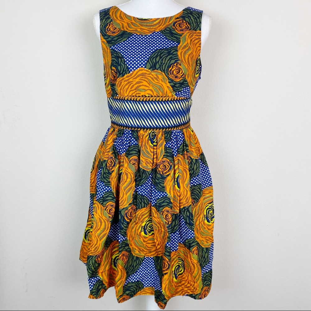 Mille Collins Anthropologie Floral Moonrise Dress